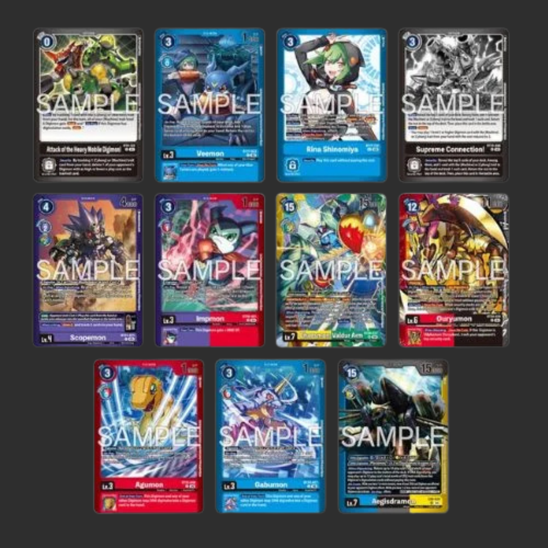 Digimon Card Game – LM-08 - Limited Card Pack Final Crest – Box 6 Bustine – ENG