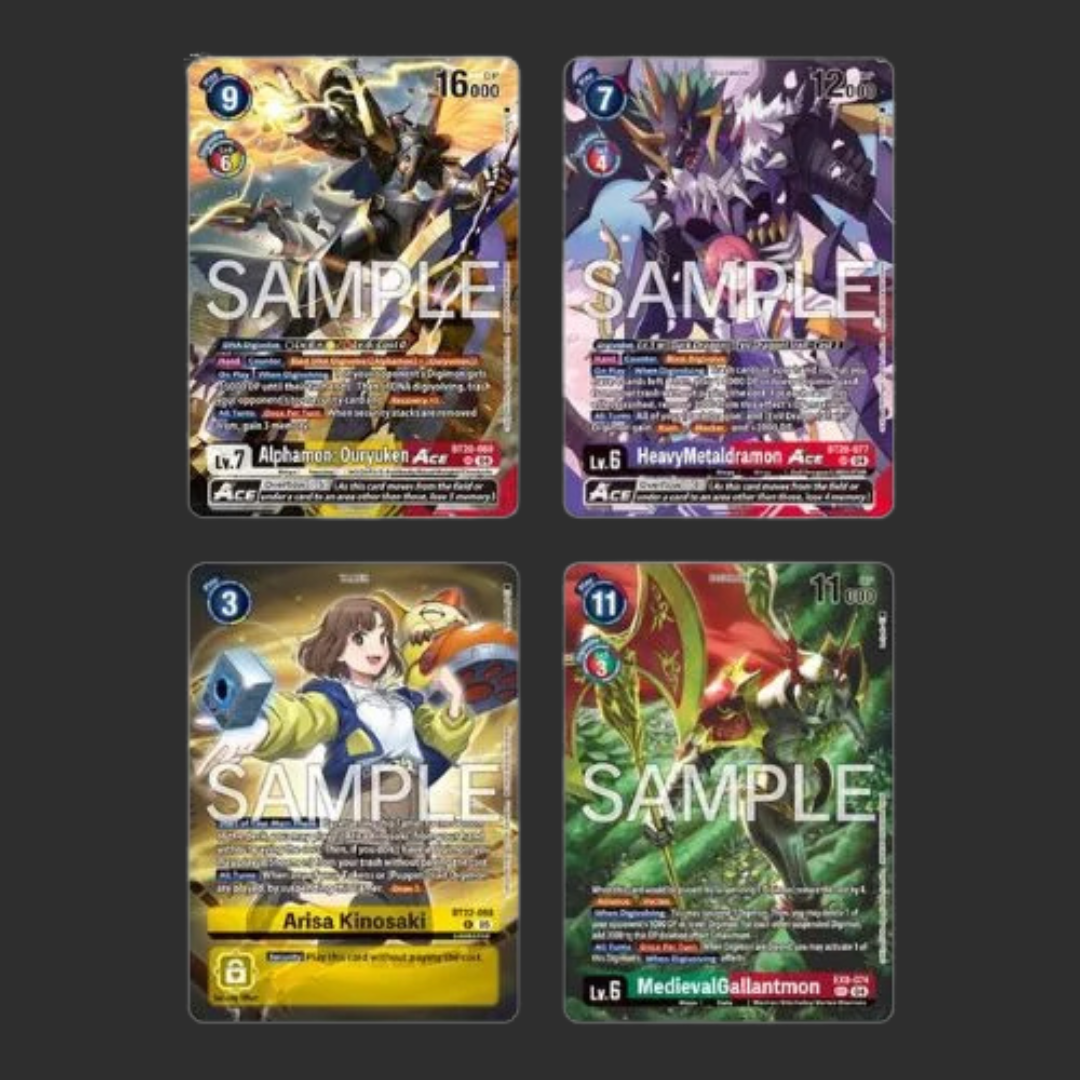 Digimon Card Game – LM-08 - Limited Card Pack Final Crest – Box 6 Bustine – ENG