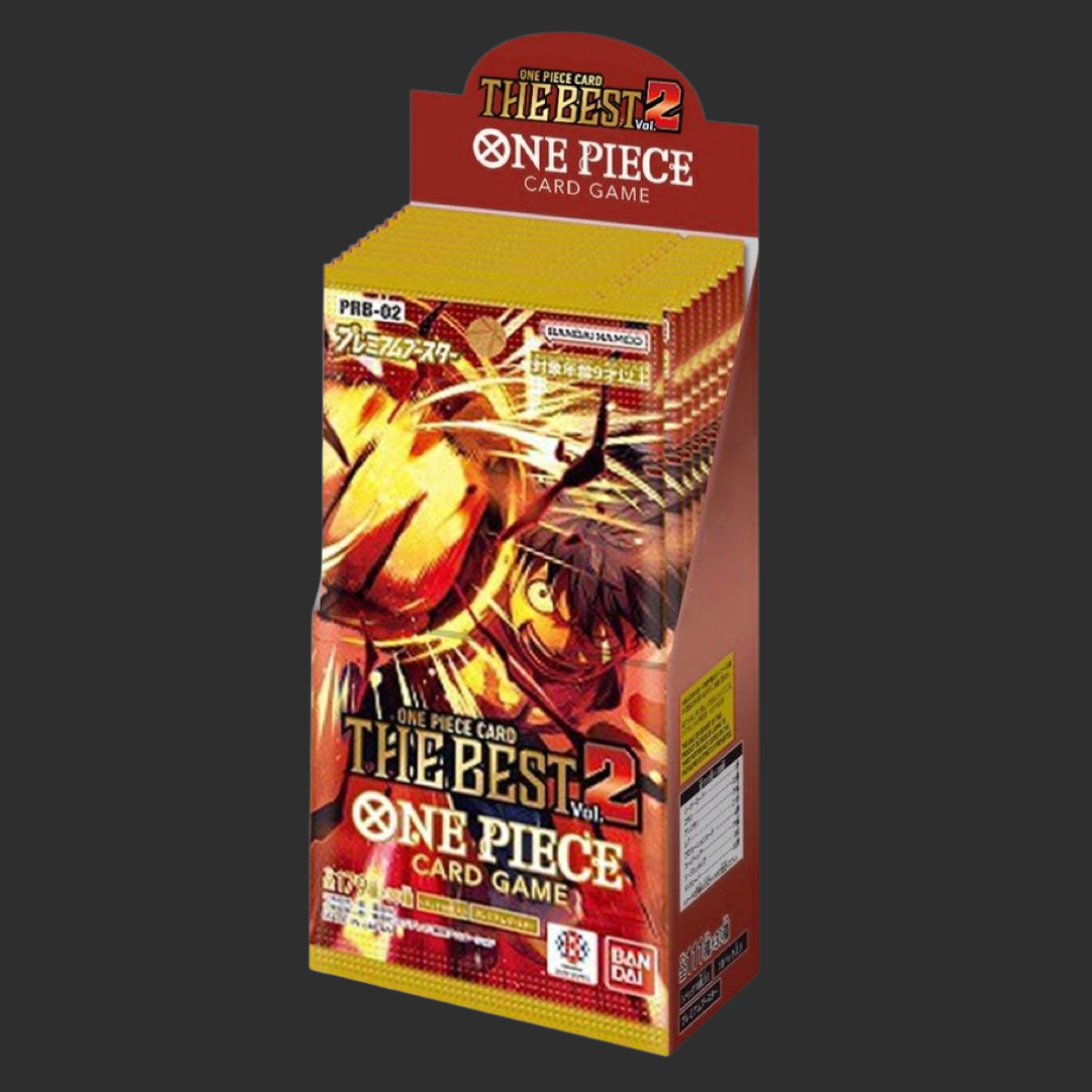 One Piece PRB 02 - Premium Booster The Best - BOX 10 Bustine - JAP