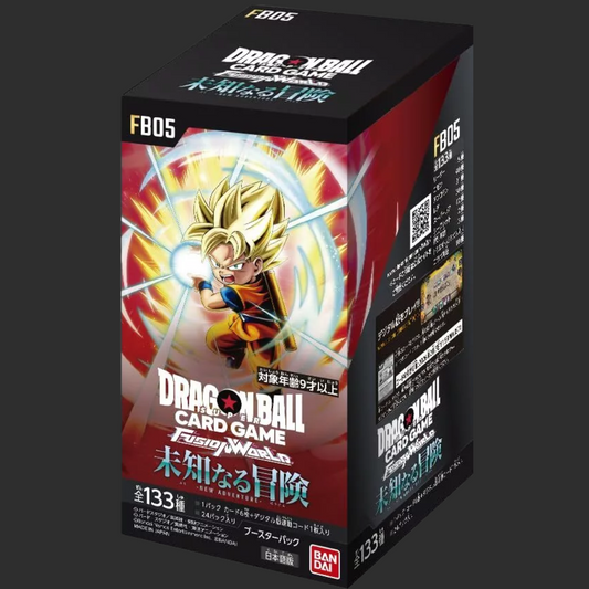 Dragon Ball Super Card Game - Fusion World - New Adventure FB05 - Box 24 Bustine - JAP
