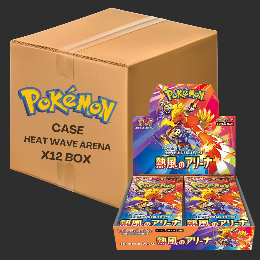 Pokémon Case - sv9a - Heat Wave Arena -12 Booster Box