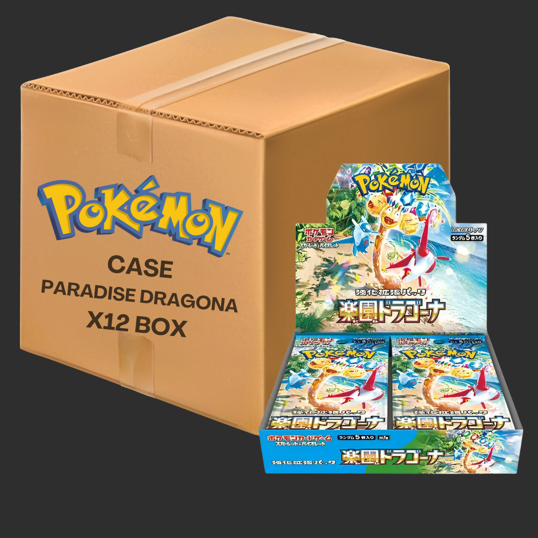 Case Pokmon - sv7a - Paradise Dragona - 12 Booster Box - JAP Mirabilia Store Case Pokmon - sv7a - Paradise Dragona - 12 Booster Box - JAP Mirabilia Store