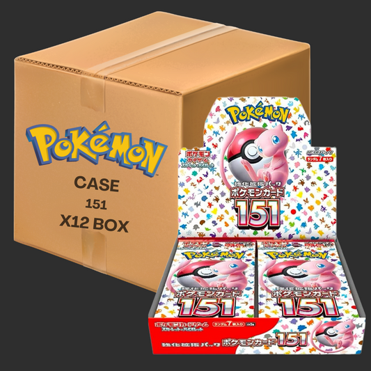 Case Pokémon - sv2a - 151 - 12 Booster Box - JAP