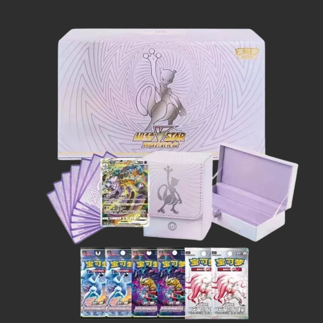 Pokémon TCG – Mewtwo VSTAR Collection Set Gift Box – Edizione Cinese Semplificata