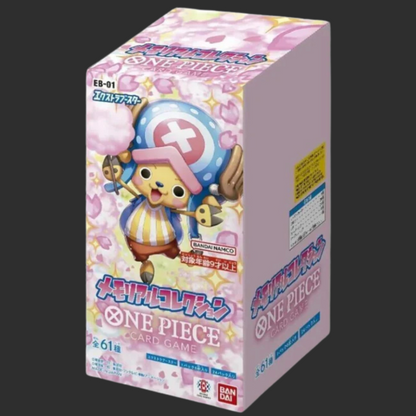 One Piece EB 01 - Memorial Collection - BOX 24 Bustine - JAP Mirabilia Store One Piece EB 01 - Memorial Collection - BOX 24 Bustine - JAP Mirabilia Store
