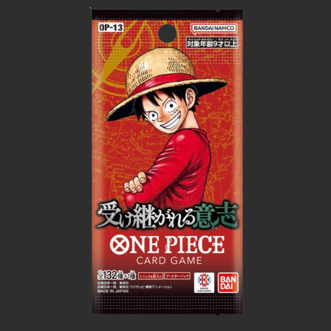 One Piece OP-13 - Carrying on His Will - BOX 24 Bustine - JAP