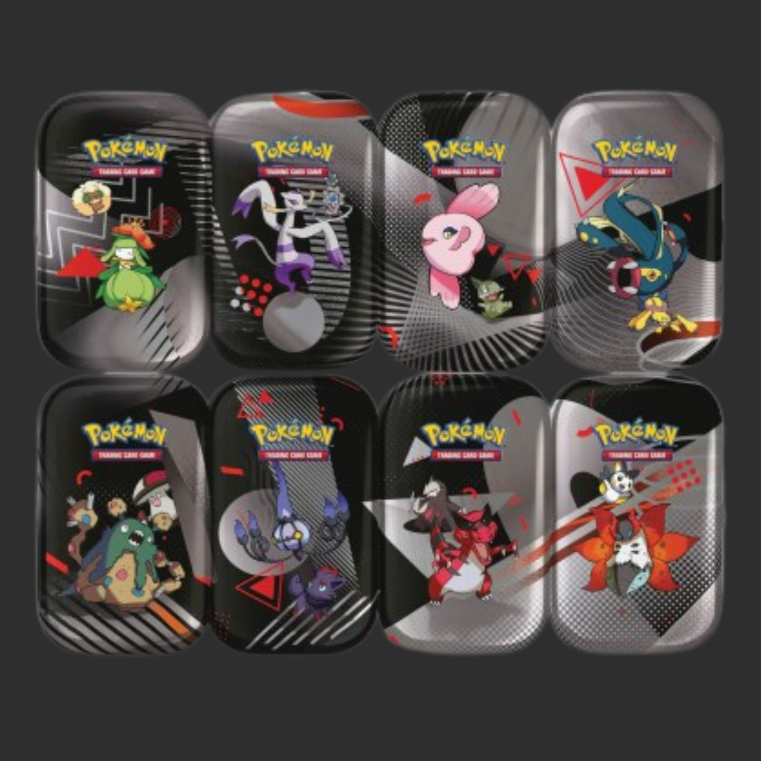 Pokémon TCG – Collezione Unova Mini Tin – 8 Mini Tin – Ita