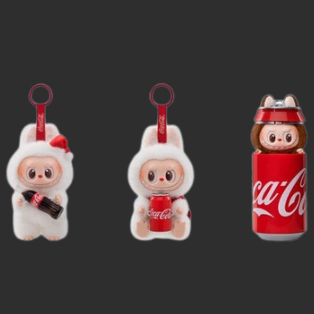 POP MART - Labubu The Monsters - Coca-Cola Series - Portachiavi (1 blind box)