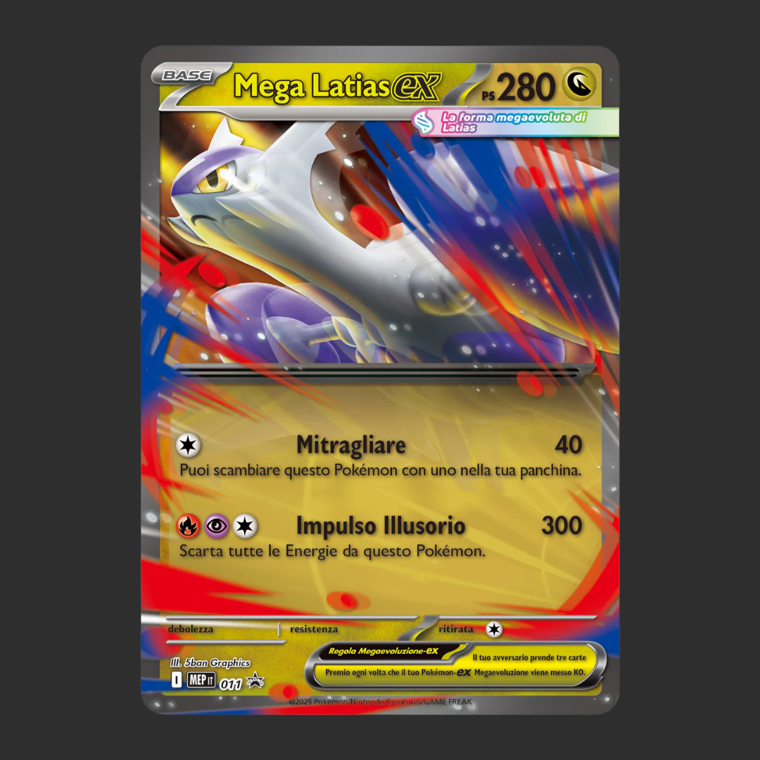 Pokémon TCG – Collezione Mega Latias EX – Megaevoluzione - Ita