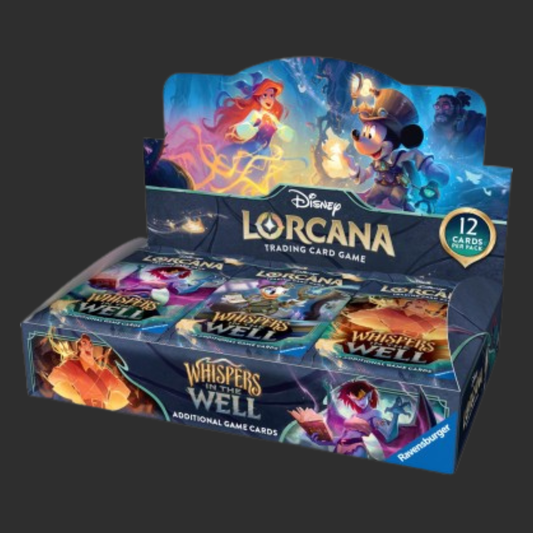 Disney Lorcana ENG – Whispers in the Well – Box 24 Bustine – ENG