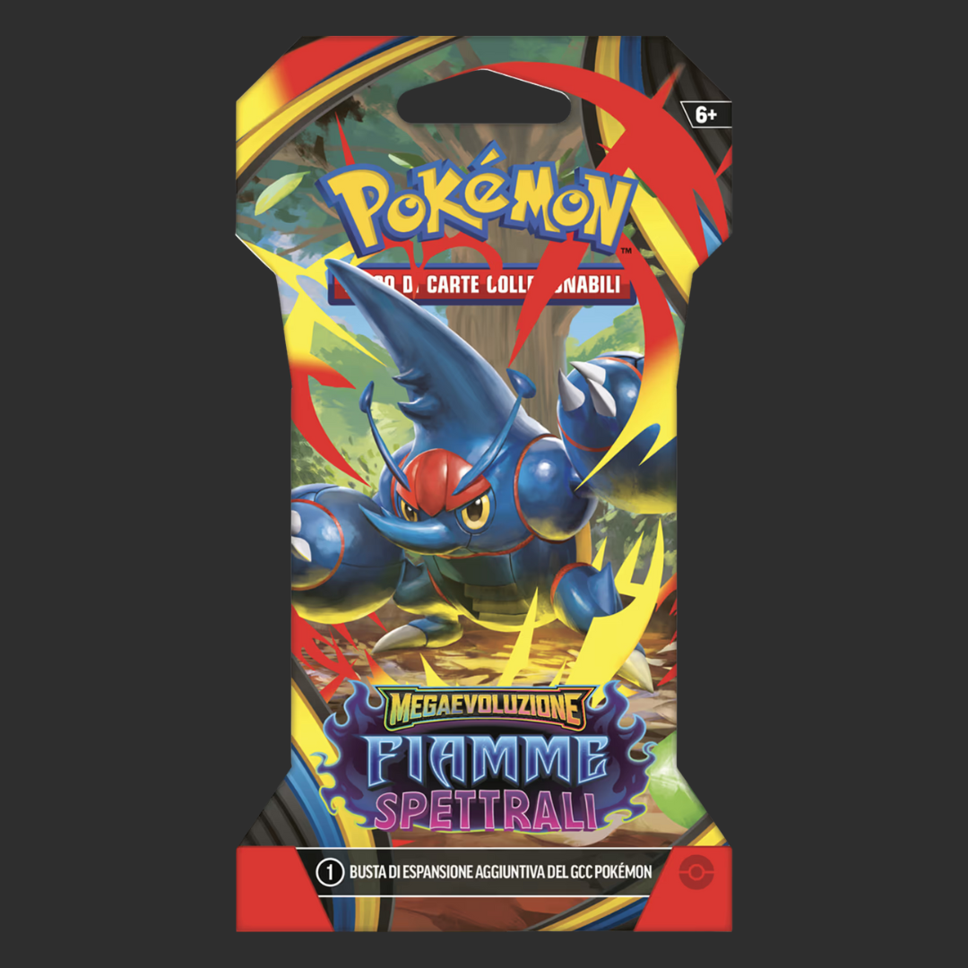 Pokémon - Fiamme Spettrali - Paper Sleeve Bustina Singola - Ita