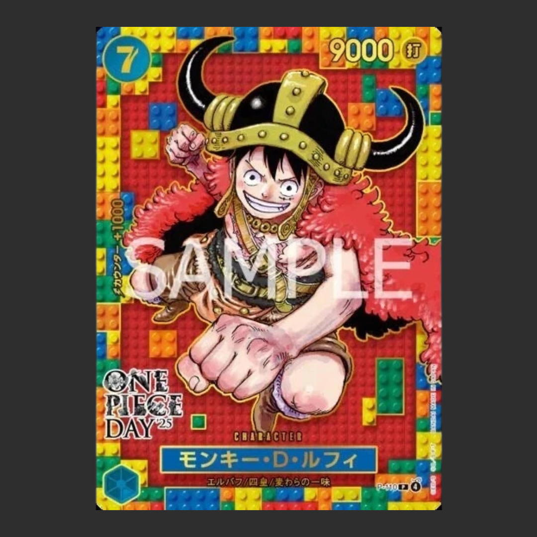 Promo Card - One Piece JAP - One Piece Day 25 - Promo