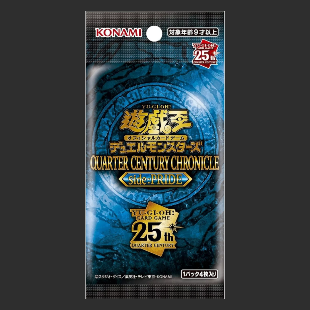 Yu-Gi-Oh! Quarter Century Chronicle Side: Pride – Booster Box 15 Booster Packs – JAP