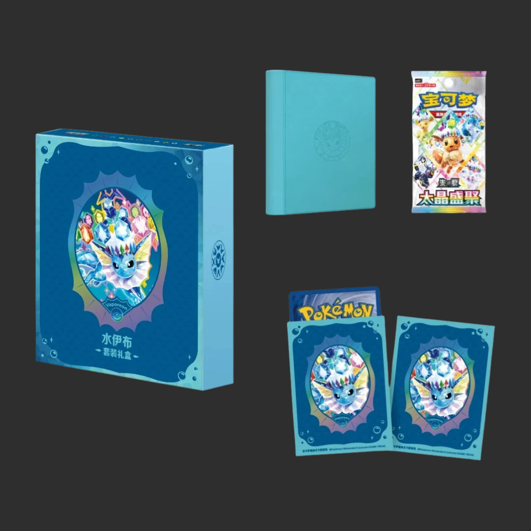 Pokémon CH - Terastal Grand Gathering – Binder Gift Box - Vaporeon - CH