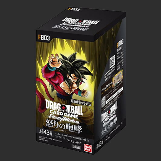 Dragon Ball Super Card Game - Fusion World - Raging Roar FB03 - Box 24 Bustine - JAP