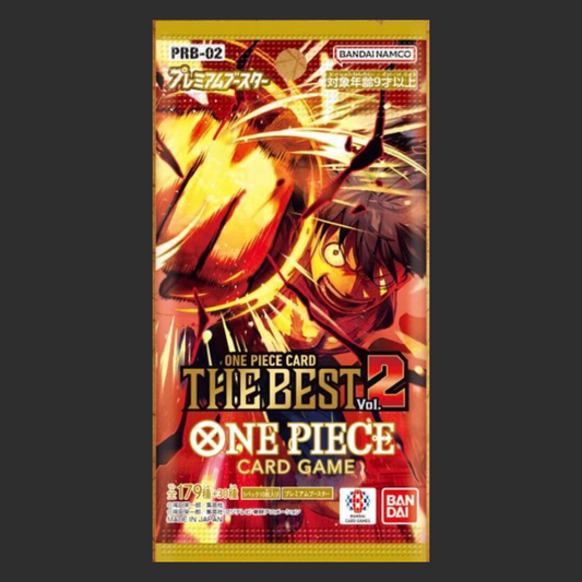 One Piece PRB 02 - Premium Booster The Best - BOX 10 Bustine - JAP