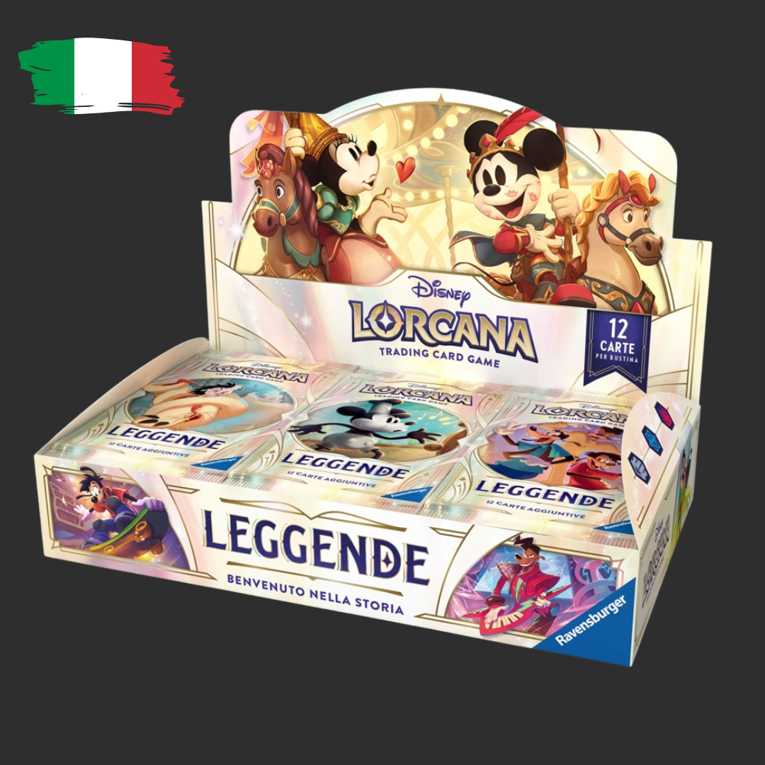 Disney Lorcana TCG – Leggende – Box 24 Bustine – ITA