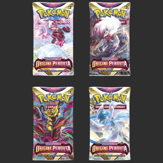 Pokémon - Origine Perduta - Set Artwork 4 Bustine - Ita