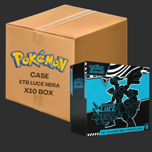 Pokémon Luce Nera - Set Allenatore Fuoriclasse - Case 10 ETB - Ita