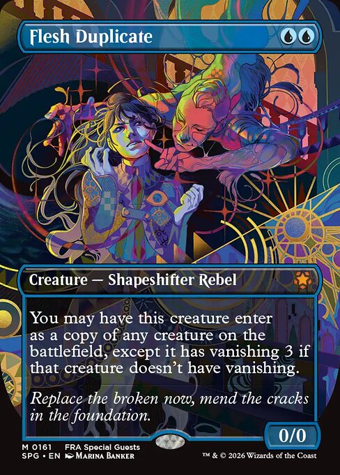 Carte Singole Magic ENG - Reality Fracture - Flesh Duplicate (SPG 161)