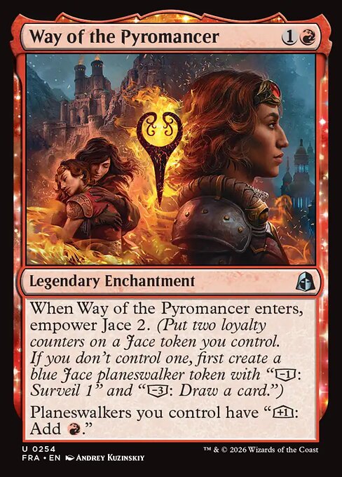 Carte Singole Magic ENG - Reality Fracture - Way of the Pyromancer (FRA 254)
