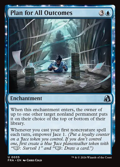 Carte Singole Magic ENG - Reality Fracture - Plan for All Outcomes (FRA 035)