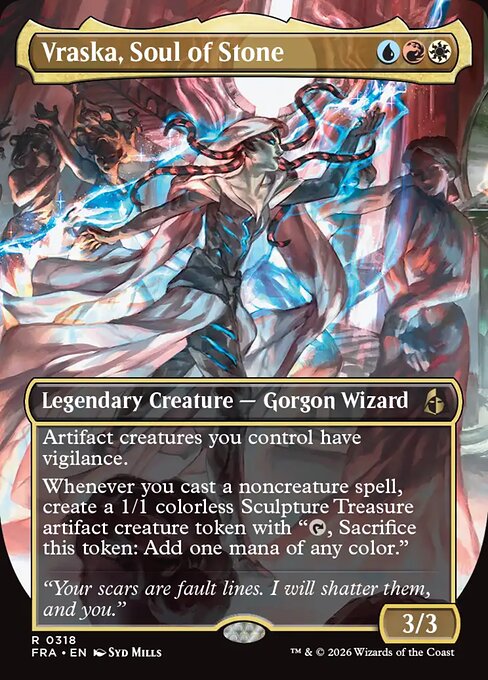 Carte Singole Magic ENG - Reality Fracture - Vraska, Soul of Stone (FRA 318)