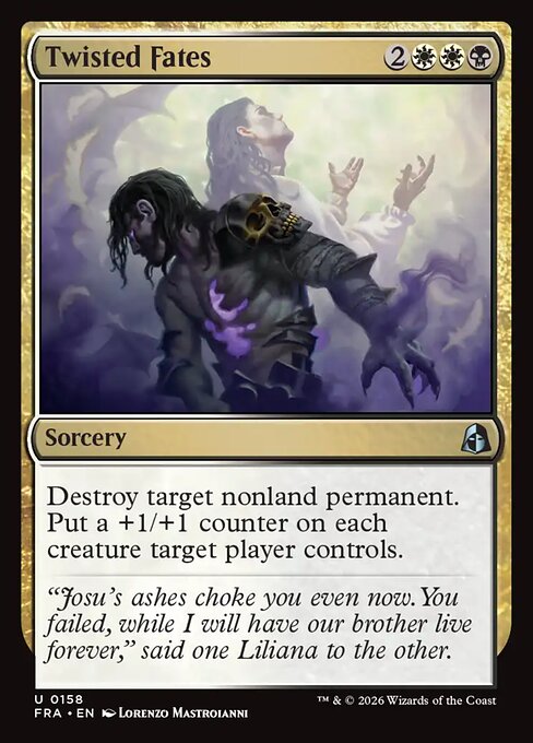 Carte Singole Magic ENG - Reality Fracture - Twisted Fates (FRA 158)