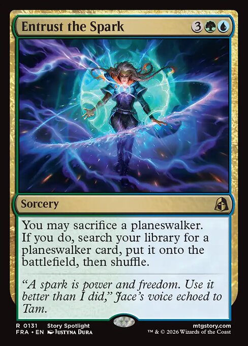Carte Singole Magic ENG - Reality Fracture - Entrust the Spark (FRA 131)