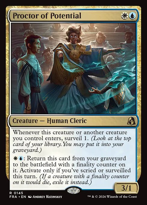 Carte Singole Magic ENG - Reality Fracture - Proctor of Potential (FRA 145)