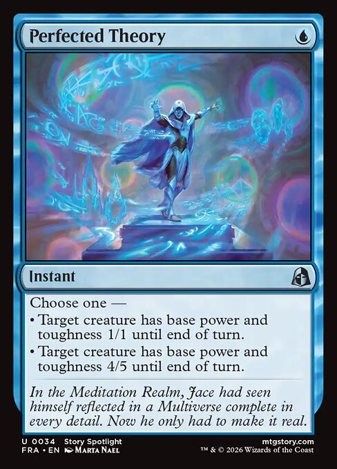 Carte Singole Magic ENG - Reality Fracture - Perfected Theory (FRA 034)