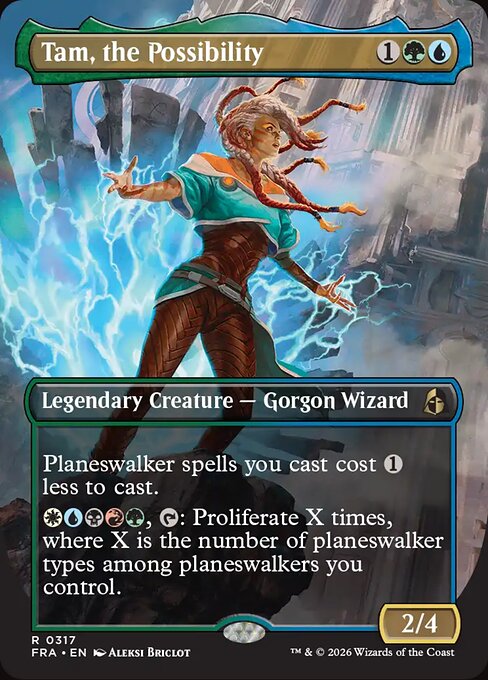 Carte Singole Magic ENG - Reality Fracture - Tam, the Possibility (FRA 317)