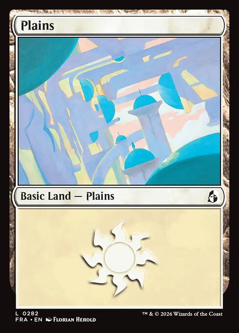 Carte Singole Magic ENG - Reality Fracture - Plains (FRA 282)