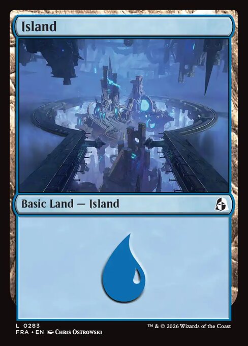 Carte Singole Magic ENG - Reality Fracture - Island (FRA 283)