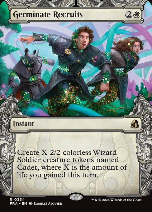 Carte Singole Magic ENG - Reality Fracture - Germinate Recruits (FRA 334)