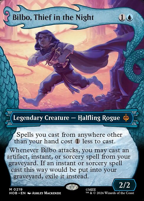 Bilbo, Thief in the Night HOB 219 Foil - Magic The Hobbit carta singola ENG