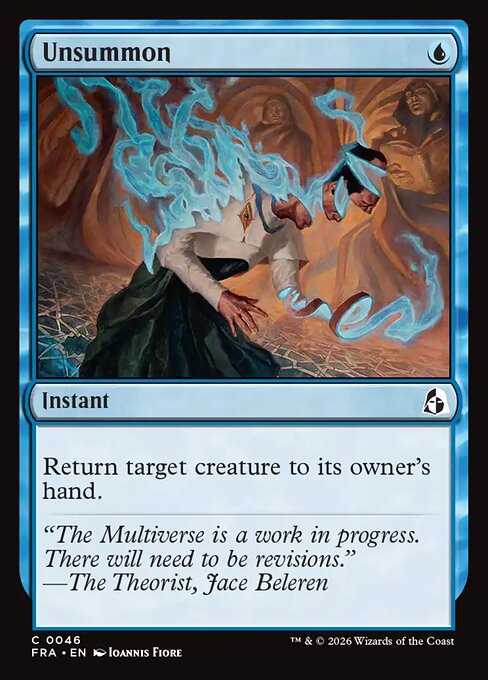 Carte Singole Magic ENG - Reality Fracture - Unsummon (FRA 046)