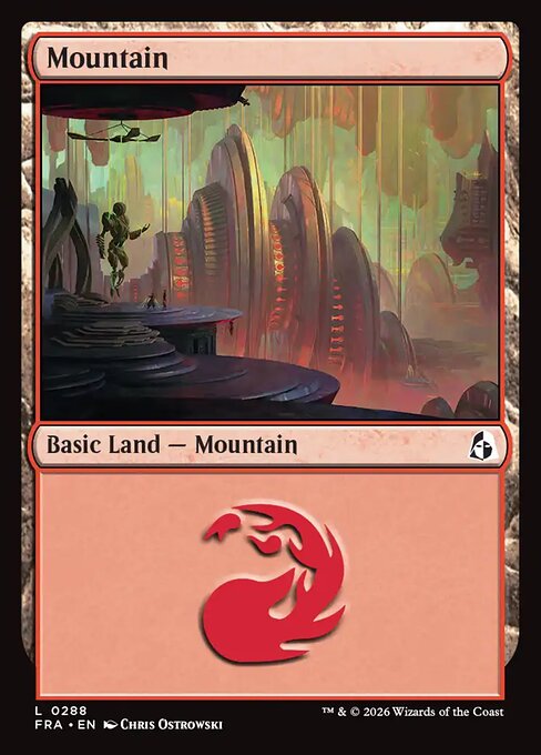 Carte Singole Magic ENG - Reality Fracture - Mountain (FRA 288)