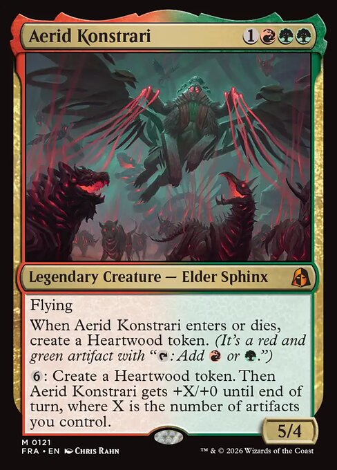 Carte Singole Magic ENG - Reality Fracture - Aerid Konstrari (FRA 121)
