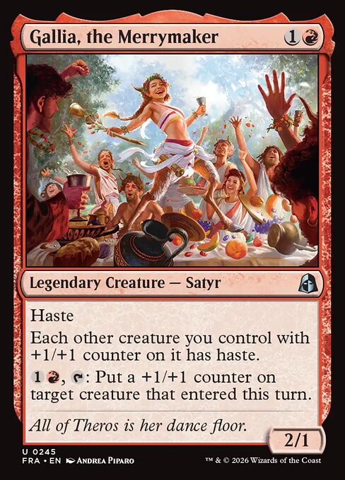 Carte Singole Magic ENG - Reality Fracture - Gallia, the Merrymaker (FRA 245)