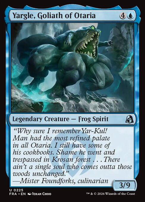 Carte Singole Magic ENG - Reality Fracture - Yargle, Goliath of Otaria (FRA 225)
