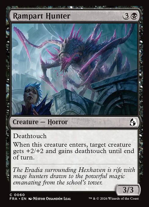 Carte Singole Magic ENG - Reality Fracture - Rampart Hunter (FRA 060)