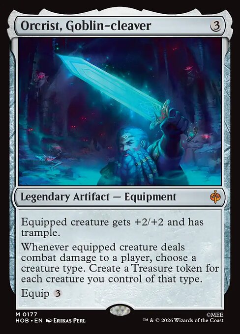 Orcrist, Goblin-cleaver HOB 177 Foil - Magic The Hobbit carta singola ENG