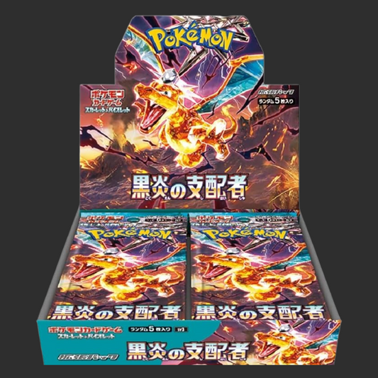 sv3 - Pokèmon Ruler Of The Black Flame - Box 30 Bustine - Jap